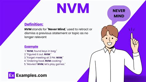 what does nvm mean|never mind vs nvm.